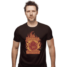 Load image into Gallery viewer, Daily_Deal_Shirts Fitted Shirts, Mens / Small / Dark Chocolate I Like Fireballs