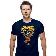 Load image into Gallery viewer, Secret_Shirts Fitted Shirts, Mens / Small / Navy Geniepulsa