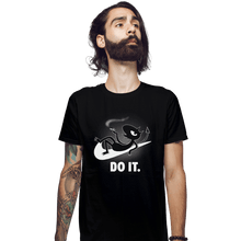 Load image into Gallery viewer, Shirts Fitted Shirts, Mens / Small / Black Do It