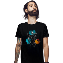 Load image into Gallery viewer, Daily_Deal_Shirts Fitted Shirts, Mens / Small / Black Avatar State