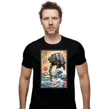 Load image into Gallery viewer, Daily_Deal_Shirts Fitted Shirts, Mens / Small / Black Galactic Empire In Japan