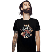 Load image into Gallery viewer, Daily_Deal_Shirts Fitted Shirts, Mens / Small / Black Undead Princesses