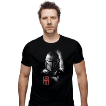 Load image into Gallery viewer, Shirts Fitted Shirts, Mens / Small / Black Mando Ink
