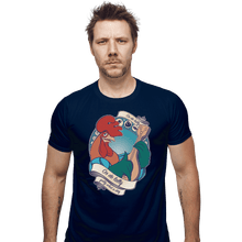 Load image into Gallery viewer, Shirts Fitted Shirts, Mens / Small / Navy Golly What A Day