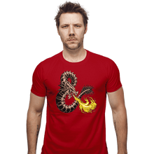 Load image into Gallery viewer, Secret_Shirts Fitted Shirts, Mens / Small / Red Bone Dragon Secret Sale