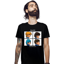 Load image into Gallery viewer, Secret_Shirts Fitted Shirts, Mens / Small / Black Pilotz