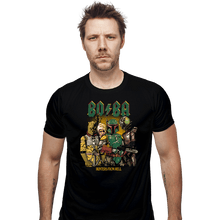 Load image into Gallery viewer, Daily_Deal_Shirts Fitted Shirts, Mens / Small / Black Hunters From Hell