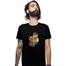 Load image into Gallery viewer, Shirts Fitted Shirts, Mens / Small / Black How To Be A Cat