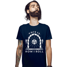 Load image into Gallery viewer, Shirts Fitted Shirts, Mens / Small / Navy This Is How I Roll
