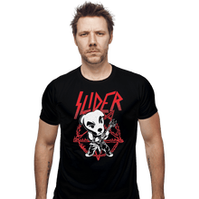 Load image into Gallery viewer, Shirts Fitted Shirts, Mens / Small / Black Slider King