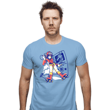 Load image into Gallery viewer, Shirts Fitted Shirts, Mens / Small / Powder Blue Opening Song