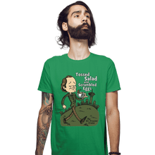 Load image into Gallery viewer, Shirts Fitted Shirts, Mens / Small / Irish Green Tossed Salad And Scrambled Eggs