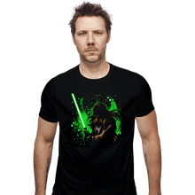 Load image into Gallery viewer, Daily_Deal_Shirts Fitted Shirts, Mens / Small / Black Use Your Instincts