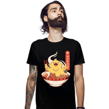 Load image into Gallery viewer, Shirts Fitted Shirts, Mens / Small / Black Fat Chocobo Ramen