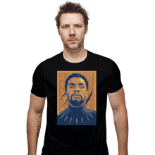 Load image into Gallery viewer, Shirts Fitted Shirts, Mens / Small / Black King T'Challa