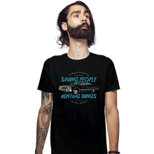 Load image into Gallery viewer, Daily_Deal_Shirts Fitted Shirts, Mens / Small / Black Winchester Brothers Business