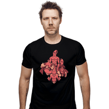 Load image into Gallery viewer, Shirts Fitted Shirts, Mens / Small / Black Buu's Fury
