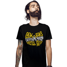 Load image into Gallery viewer, Daily_Deal_Shirts Fitted Shirts, Mens / Small / Black Cash Rules