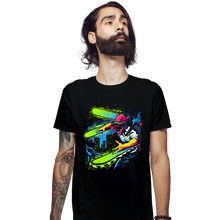 Load image into Gallery viewer, Daily_Deal_Shirts Fitted Shirts, Mens / Small / Black Chain Of Filth