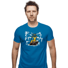 Load image into Gallery viewer, Daily_Deal_Shirts Fitted Shirts, Mens / Small / Sapphire The Little Merman