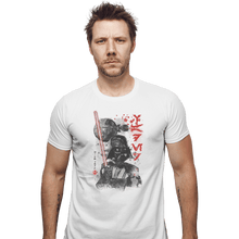 Load image into Gallery viewer, Shirts Fitted Shirts, Mens / Small / White Lord Vader