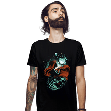 Load image into Gallery viewer, Daily_Deal_Shirts Fitted Shirts, Mens / Small / Black Song Of The Mermaid