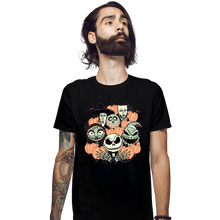 Load image into Gallery viewer, Daily_Deal_Shirts Fitted Shirts, Mens / Small / Black The Pumpkin Crew