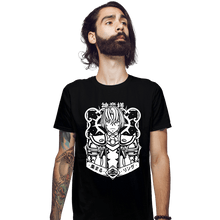 Load image into Gallery viewer, Shirts Fitted Shirts, Mens / Small / Black Awoken From A Long Sleep