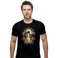 Load image into Gallery viewer, Secret_Shirts Fitted Shirts, Mens / Small / Black Enchanted Rose