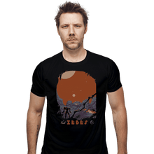 Load image into Gallery viewer, Shirts Fitted Shirts, Mens / Small / Black Visit Zebes