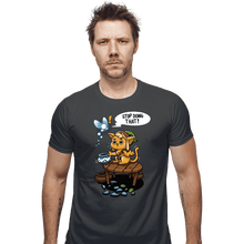 Load image into Gallery viewer, Secret_Shirts Fitted Shirts, Mens / Small / Charcoal Stop Doing That!