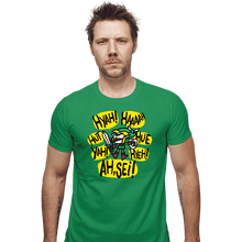 Load image into Gallery viewer, Secret_Shirts Fitted Shirts, Mens / Small / Irish Green Screaming Link