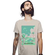 Load image into Gallery viewer, Shirts Fitted Shirts, Mens / Small / Sand Visit Namekusei