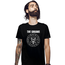 Load image into Gallery viewer, Secret_Shirts Fitted Shirts, Mens / Small / Black The Groans