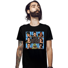 Load image into Gallery viewer, Daily_Deal_Shirts Fitted Shirts, Mens / Small / Black The Busters Bunch