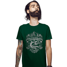 Load image into Gallery viewer, Sold_Out_Shirts Fitted Shirts, Mens / Small / Irish Green Team Slytherin