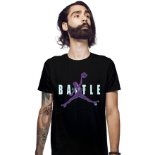 Load image into Gallery viewer, Shirts Fitted Shirts, Mens / Small / Black Battle Angel