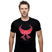Load image into Gallery viewer, Daily_Deal_Shirts Fitted Shirts, Mens / Small / Black Lord Of Darkness
