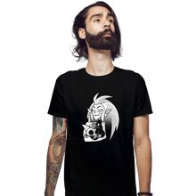 Load image into Gallery viewer, Daily_Deal_Shirts Fitted Shirts, Mens / Small / Black The Owl Mother
