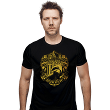 Load image into Gallery viewer, Sold_Out_Shirts Fitted Shirts, Mens / Small / Black Team Hufflepuff