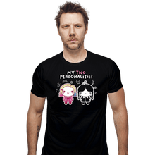 Load image into Gallery viewer, Daily_Deal_Shirts Fitted Shirts, Mens / Small / Black My Two Personalities