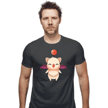 Load image into Gallery viewer, Shirts Fitted Shirts, Mens / Small / Charcoal Moogle