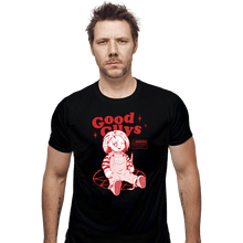 Load image into Gallery viewer, Daily_Deal_Shirts Fitted Shirts, Mens / Small / Black Friends Till The End