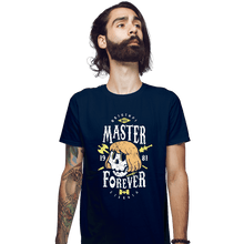 Load image into Gallery viewer, Shirts Fitted Shirts, Mens / Small / Navy He-Man Forever