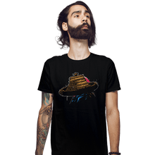 Load image into Gallery viewer, Shirts Fitted Shirts, Mens / Small / Black Elemental Warrior