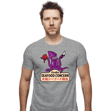 Load image into Gallery viewer, Secret_Shirts Fitted Shirts, Mens / Small / Sports Grey Osaka Seafood