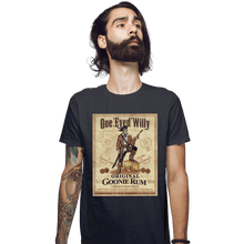Load image into Gallery viewer, Daily_Deal_Shirts Fitted Shirts, Mens / Small / Dark Heather One Eyed Willy Rum