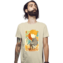 Load image into Gallery viewer, Daily_Deal_Shirts Fitted Shirts, Mens / Small / Sand Musha-e-denji