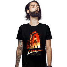 Load image into Gallery viewer, Shirts Fitted Shirts, Mens / Small / Black Indiana Croft