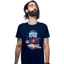 Load image into Gallery viewer, Shirts Fitted Shirts, Mens / Small / Navy Frosted Mini Thwips